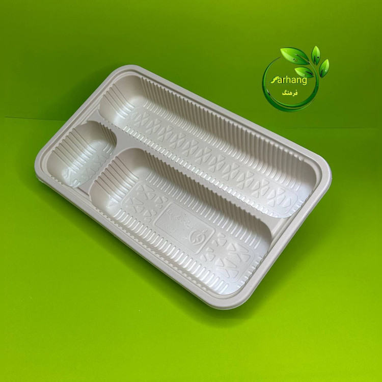 سه خانه کبابی گیاهی مبین با بسته بندی ۵۰عددی